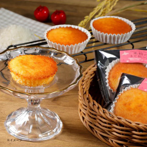 「米粉のまどれーぬりんご味」4個入 - Image 3