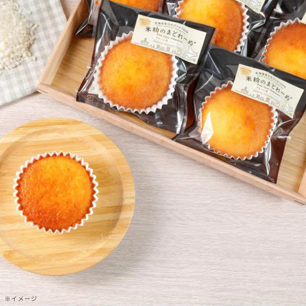 「米粉のまどれーぬプレーン味」6個入 - Image 7
