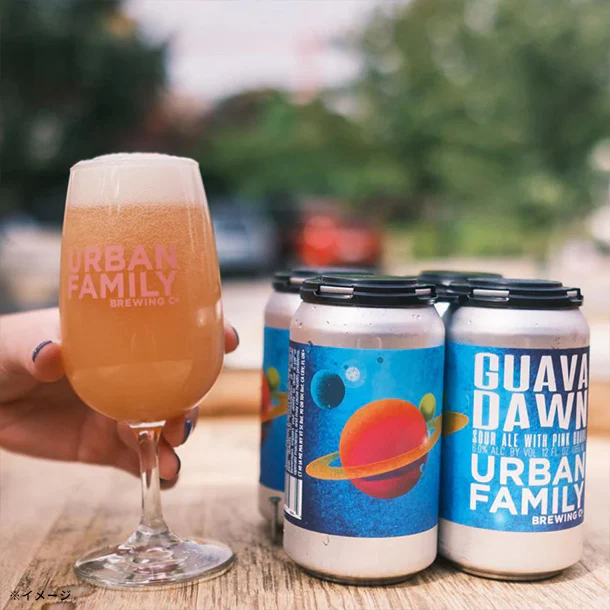 Urban Family Brewing「GUAVA DAWN Pink Guava Sour」355ml - Image 2