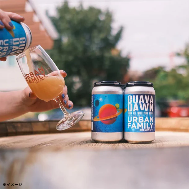 Urban Family Brewing「GUAVA DAWN Pink Guava Sour」355ml - Image 3