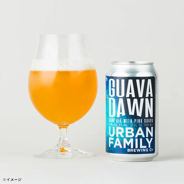 Urban Family Brewing「GUAVA DAWN Pink Guava Sour」355ml - Image 4