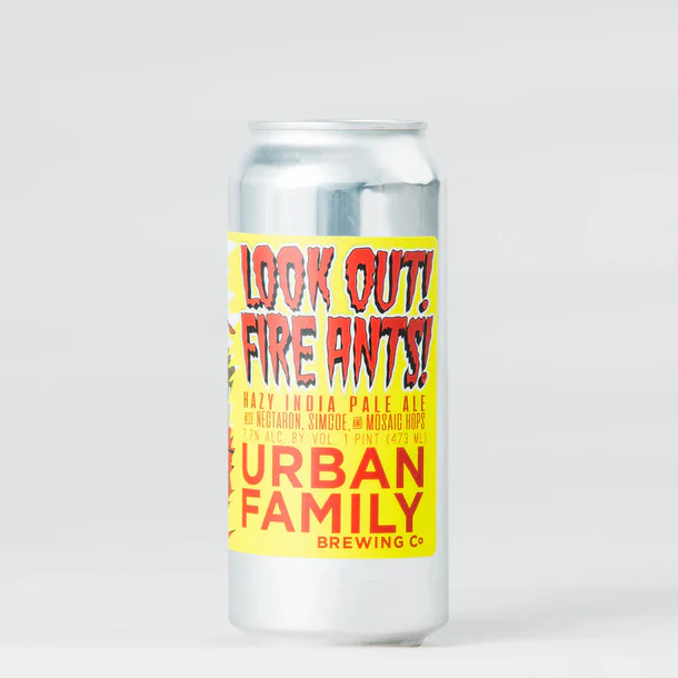Urban Family Brewing「Look Out！Fire Ants！Hazy IPA」473ml - Image 3