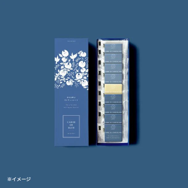 「幸せを呼ぶ青いチョコレート CARRE DE BLUE」9枚 - Image 2