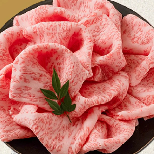 「山形牛 霜降りしゃぶしゃぶ用」300g - Image 3