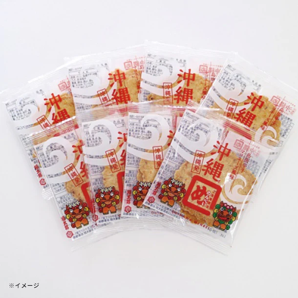 「沖縄めんべい 島唐辛子マヨネーズ風味（2枚×8袋）」 - Image 2
