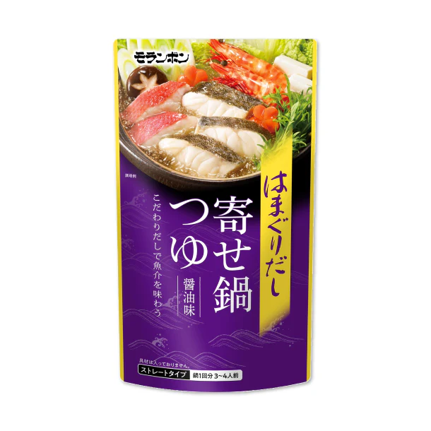 モランボン「はまぐりだし寄せ鍋つゆ 醤油味」750g - Image 2