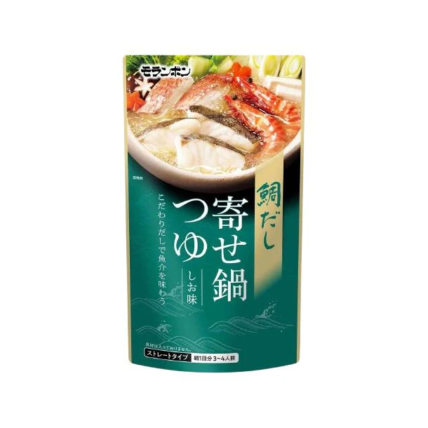 モランボン「鯛だし寄せ鍋つゆ しお味」750g - Image 5
