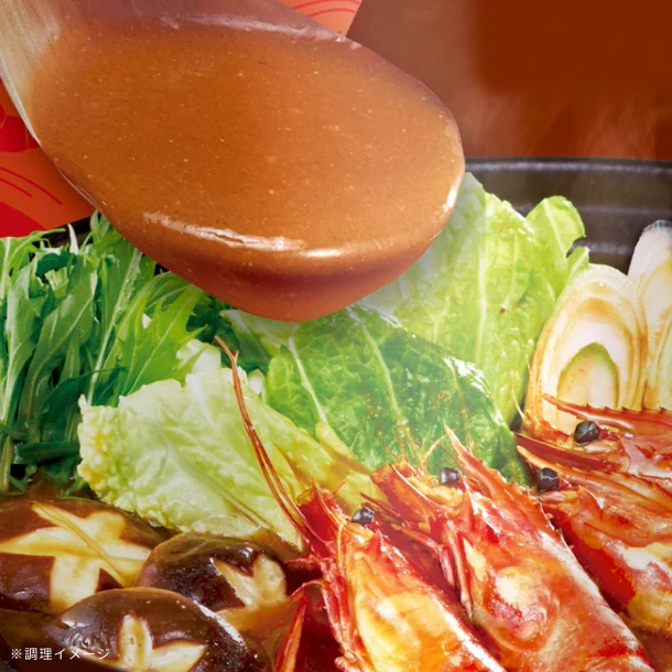 モランボン「えび味噌鍋用スープ」750g - Image 3