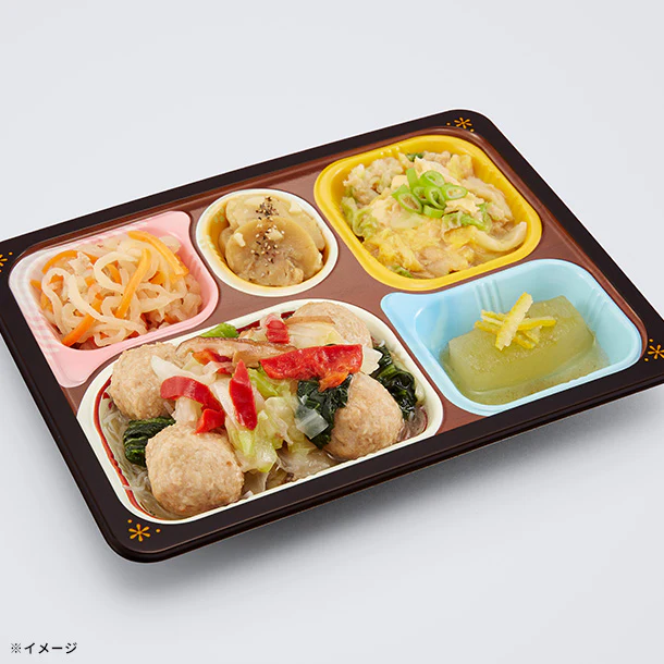 食宅便「肉団子と春雨のスープ仕立て」 - Image 2