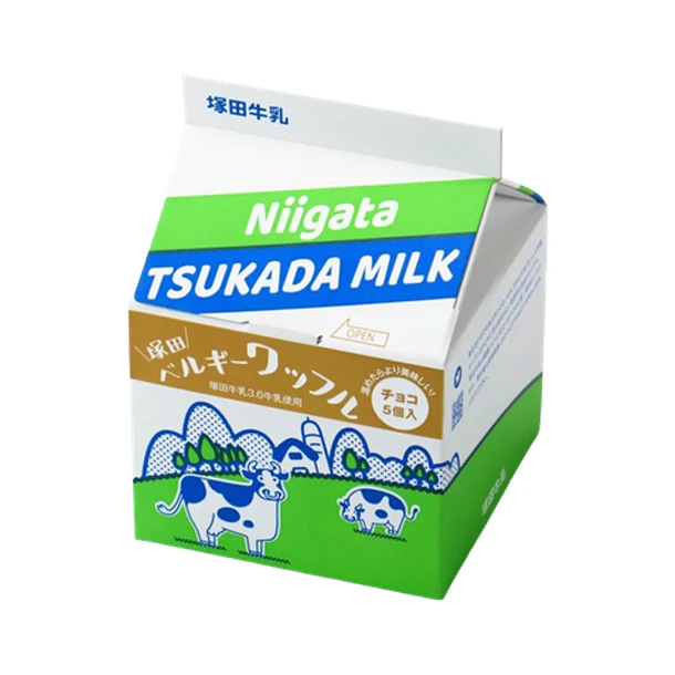 「塚田ベルギーワッフルBOX・チョコ」5個入り - Image 2