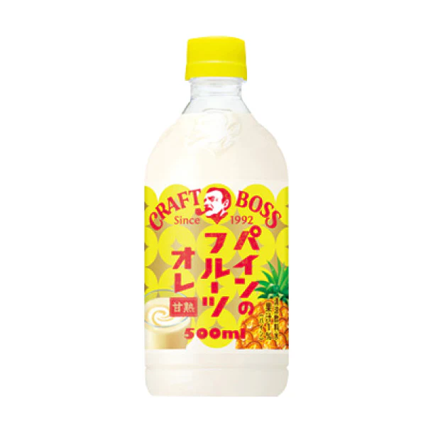 サントリー「クラフトボス パインのフルーツオレ」500ml