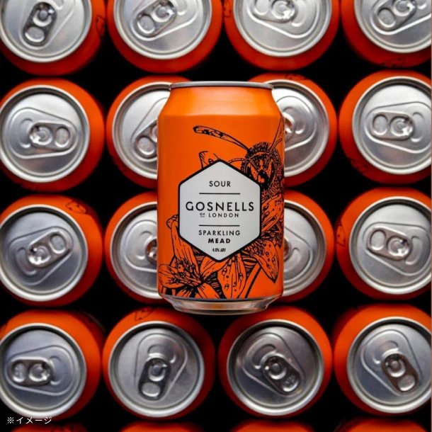 スパークリング蜂蜜酒「ゴスネル オブ ロンドン サワー」330ml - Image 2