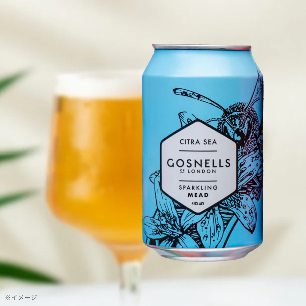スパークリング蜂蜜酒「ゴスネル オブ ロンドン シトラシー」330ml