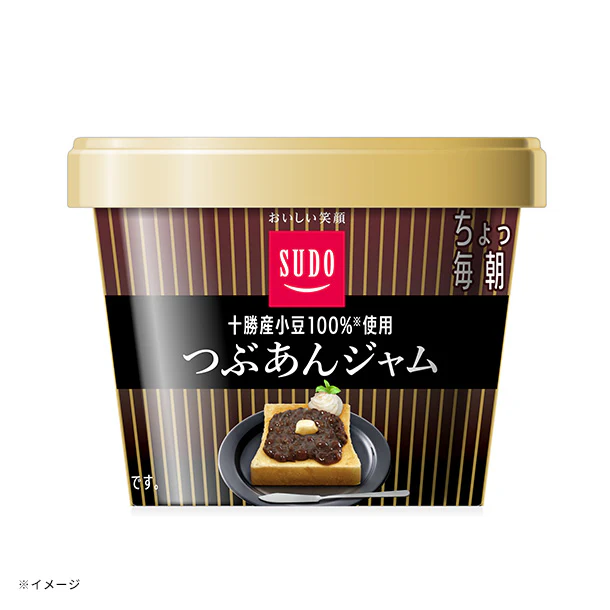 スドージャム「毎朝カップ ちょっと贅沢つぶあんジャム」120g - Image 2