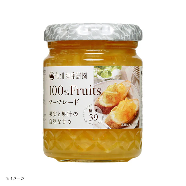 スドージャム「100%フルーツ マーマレード」135g - Image 2