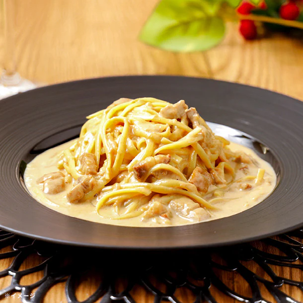 俺のイタリアン「イベリコ豚とポルチーニ茸の濃厚クリームソースパスタ（パスタ付き）」390g - Image 3