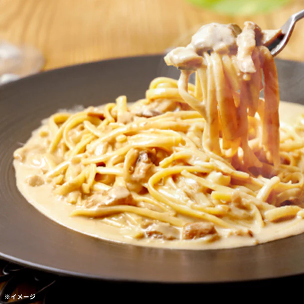 俺のイタリアン「イベリコ豚とポルチーニ茸の濃厚クリームソースパスタ（パスタ付き）」390g - Image 4