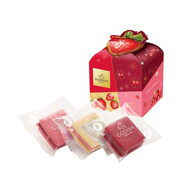 GODIVA「サブレショコラ ストロベリーアソートメント（3個入）」 - Image 2