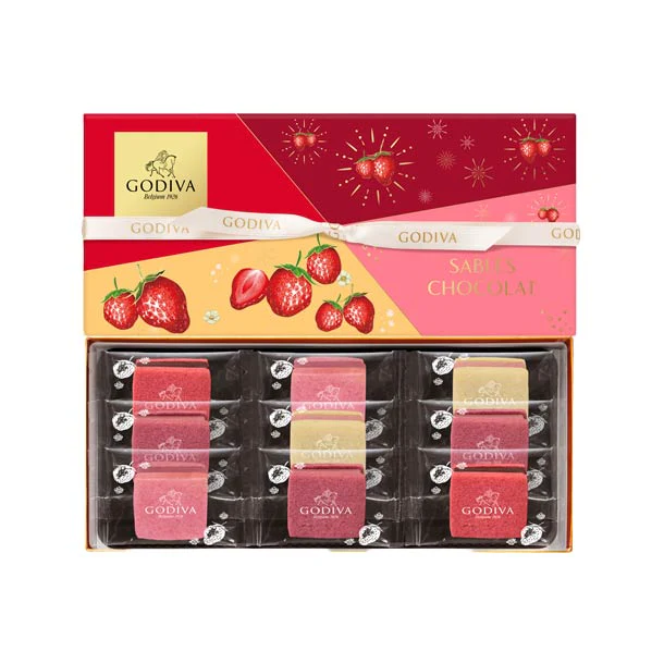 GODIVA「サブレショコラ ストロベリーアソートメント（9個入）」 - Image 2