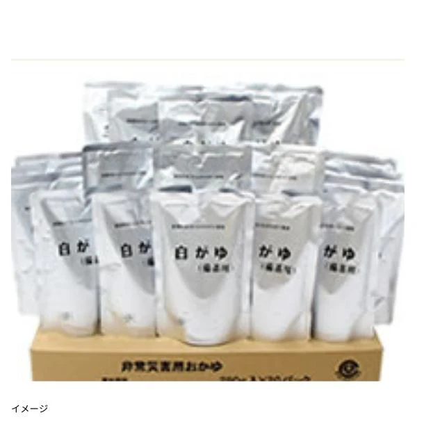 「備蓄用 白がゆスタンドパック」280g - Image 3