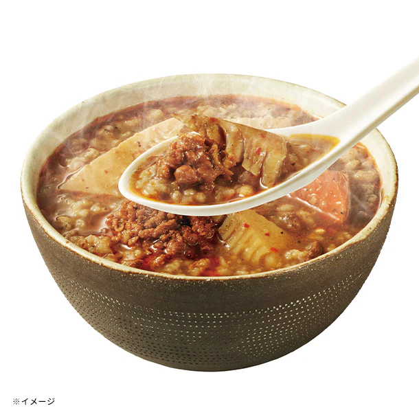 「お粥DELI 花椒香る黒ごま担々粥」240g - Image 3