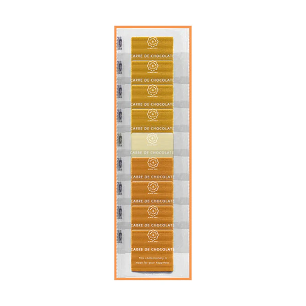 「幸せに輝く橙色のチョコレート CARRE DE ORANGE」9枚 - Image 2