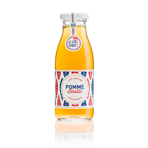 ル・コック・トケ「オーガニック アップル＆バジル ジュース mini」250ml - Image 2