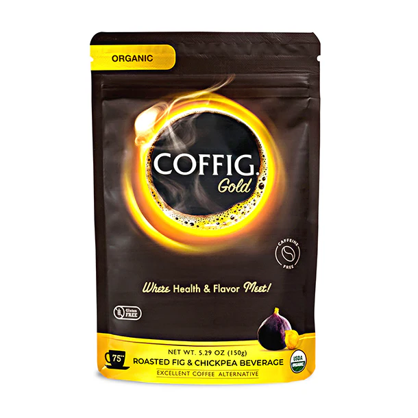 「COFFIG ゴールド 有機イチジク＆ひよこ豆のブレンド100％」150g - Image 2
