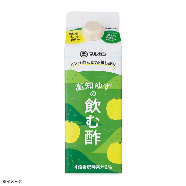 マルカン酢「リンゴ酢仕立て 高知ゆず」500ml - Image 2