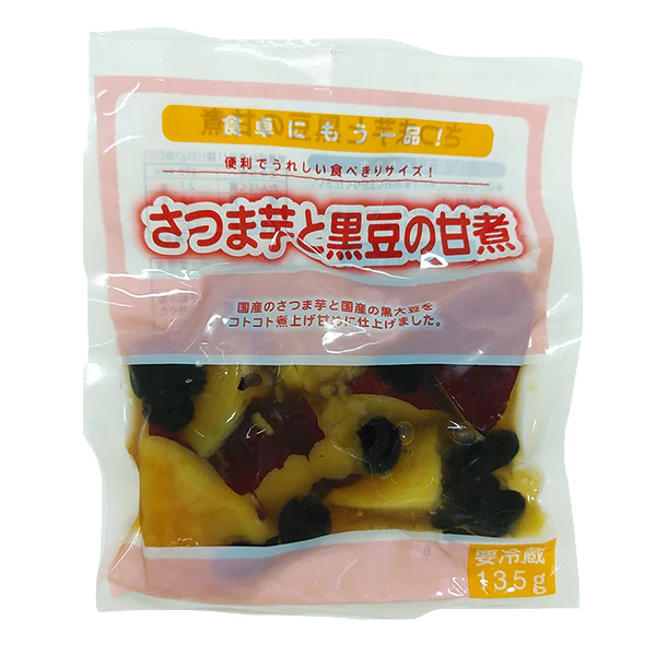 にんべんフーズ「さつま芋と黒豆の甘煮」135g - Image 2