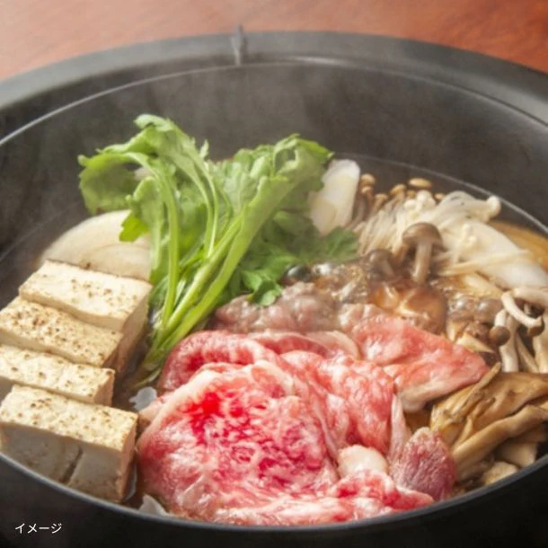 国産「黒毛和牛すき焼き 肩赤身大判スライス」300g - Image 5