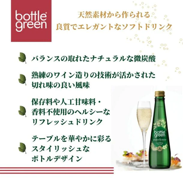 「ボトルグリーン クリスプアップル」275ml - Image 3