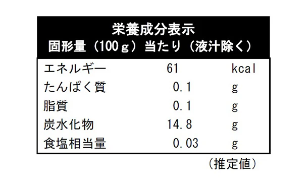 「アロエシラップ漬20mmカット」3kg - Image 4
