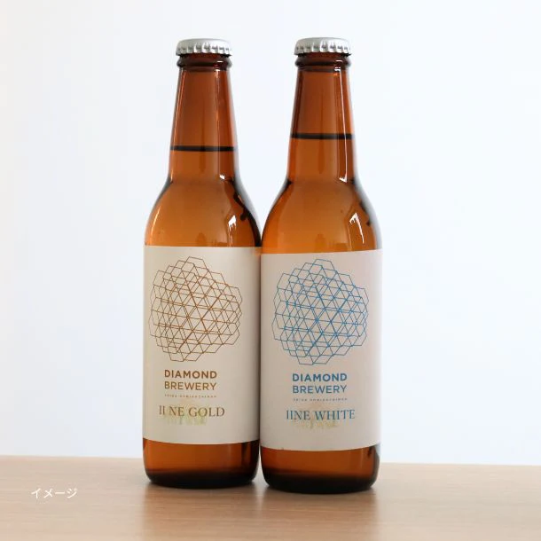 「IINE Beer 2種セット(WHITE & GOLD)」330ml