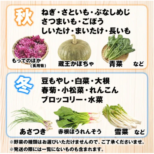 「山形市場厳選！野菜セット7品目（おまけ付）」 - Image 3