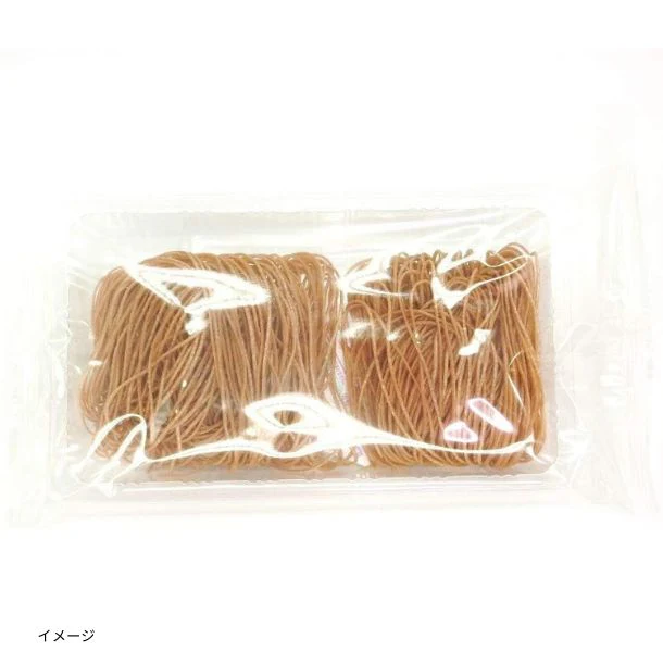 「グルテンフリー 低糖質 かんすい入り大豆乾麺（細麺）」2玉入 - Image 2
