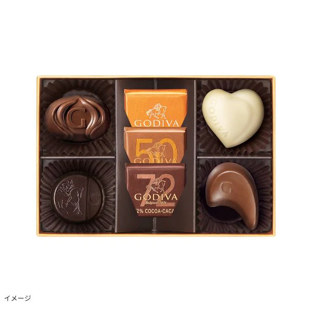 GODIVA「クラシック ゴールド コレクション(7粒入)」