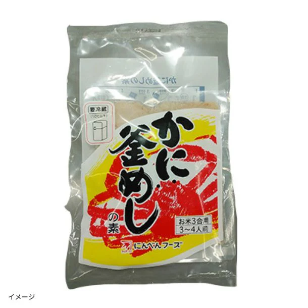 にんべんフーズ「かに釜めしの素（3合用）」240g - Image 2