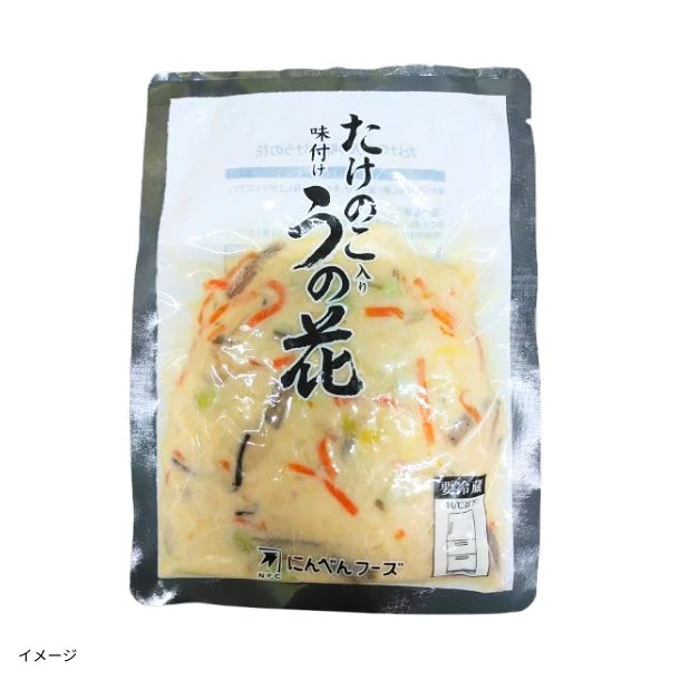 にんべんフーズ「たけのこ入り味付けうの花」130g - Image 2