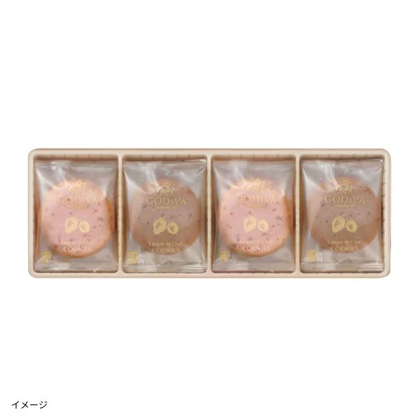 GODIVA「あまおう苺ラングドシャクッキー アソートメント（8枚入）」 - Image 2