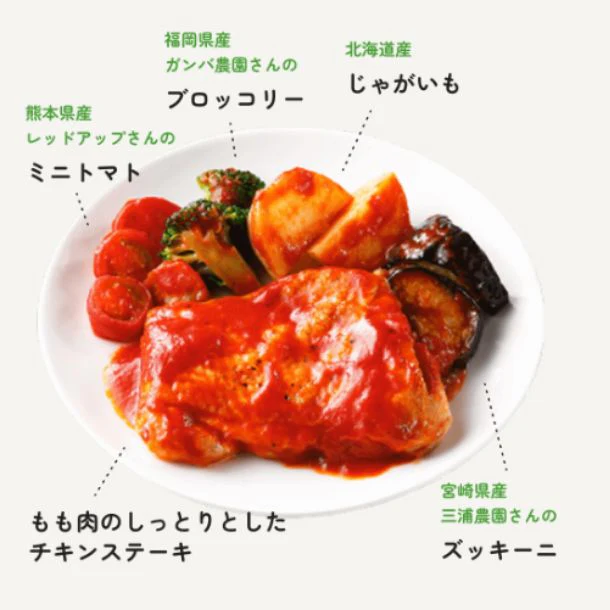 Vivid TABLE「冷凍惣菜3種セット」17食 - Image 9