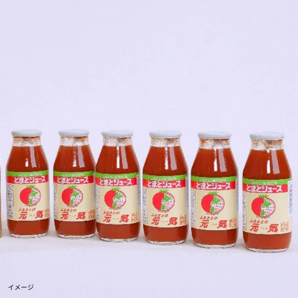 「北海道 とまとジュース ふるさとの元気」180ml - Image 2