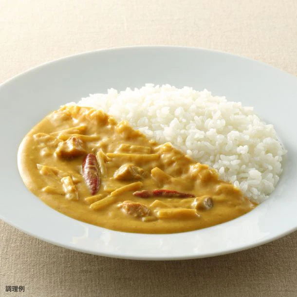 ハウス「タイ風鶏肉とココナッツミルクのイエローカレー(レストラン用)」200g - Image 2