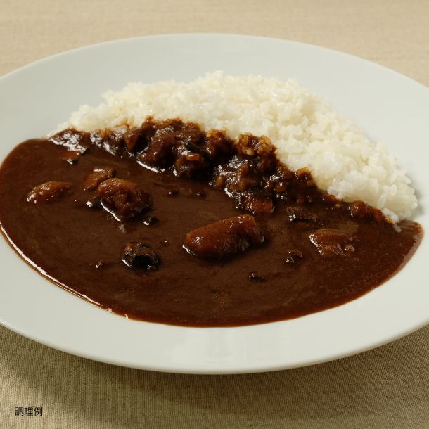 ハウス「カシミール風ポークのスパイシーブラックカレー（レストラン用）」200g - Image 2
