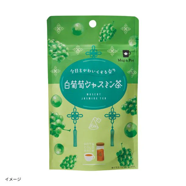 Mug＆Pot「白葡萄ジャスミン茶」6包 - Image 2