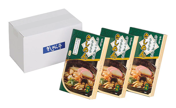 なごやきしめん亭「具材たっぷり きしめん」6食×2箱 - Image 2