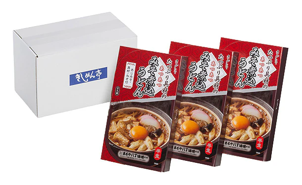 なごやきしめん亭「具材たっぷり みそ煮込うどん」6食×2箱 - Image 2
