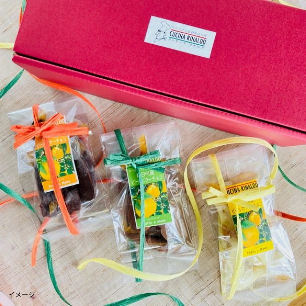 「ピールチョコセット 綾日向夏ホワイト＆ミルク＆ビター」 - Image 3