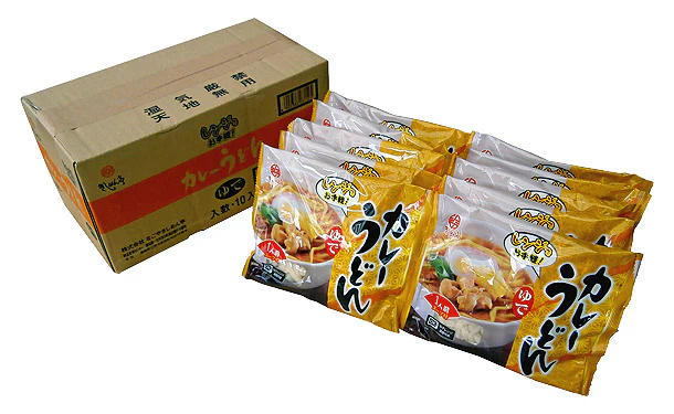なごやきしめん亭「ゆでカレーうどん」10袋×4箱 - Image 2