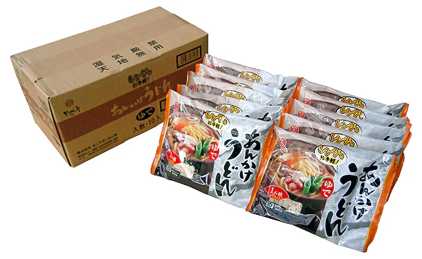 なごやきしめん亭「ゆであんかけうどん」10袋×4箱 - Image 2